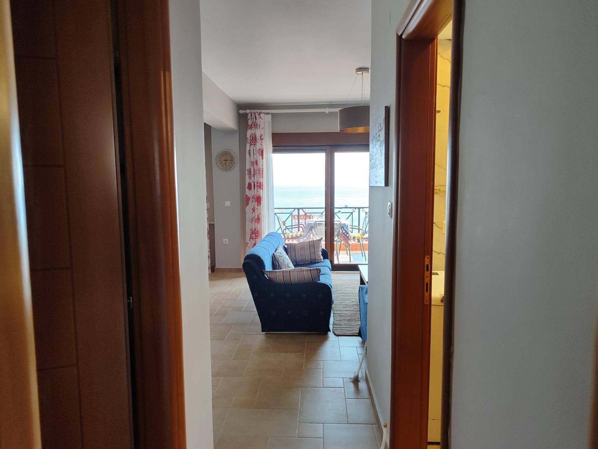 Navy Blue Apartment Nea Skioni Ngoại thất bức ảnh