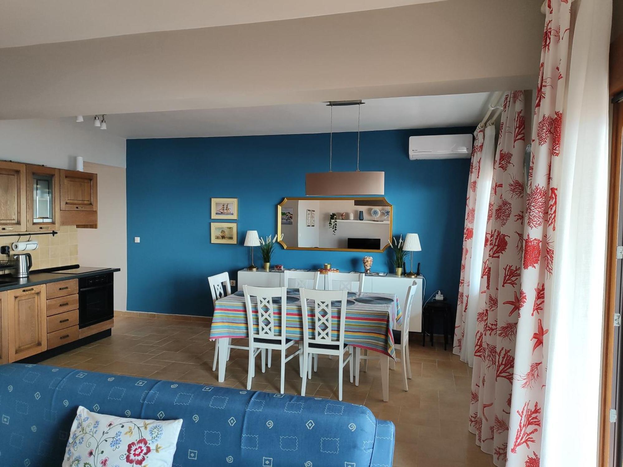 Navy Blue Apartment Nea Skioni Ngoại thất bức ảnh